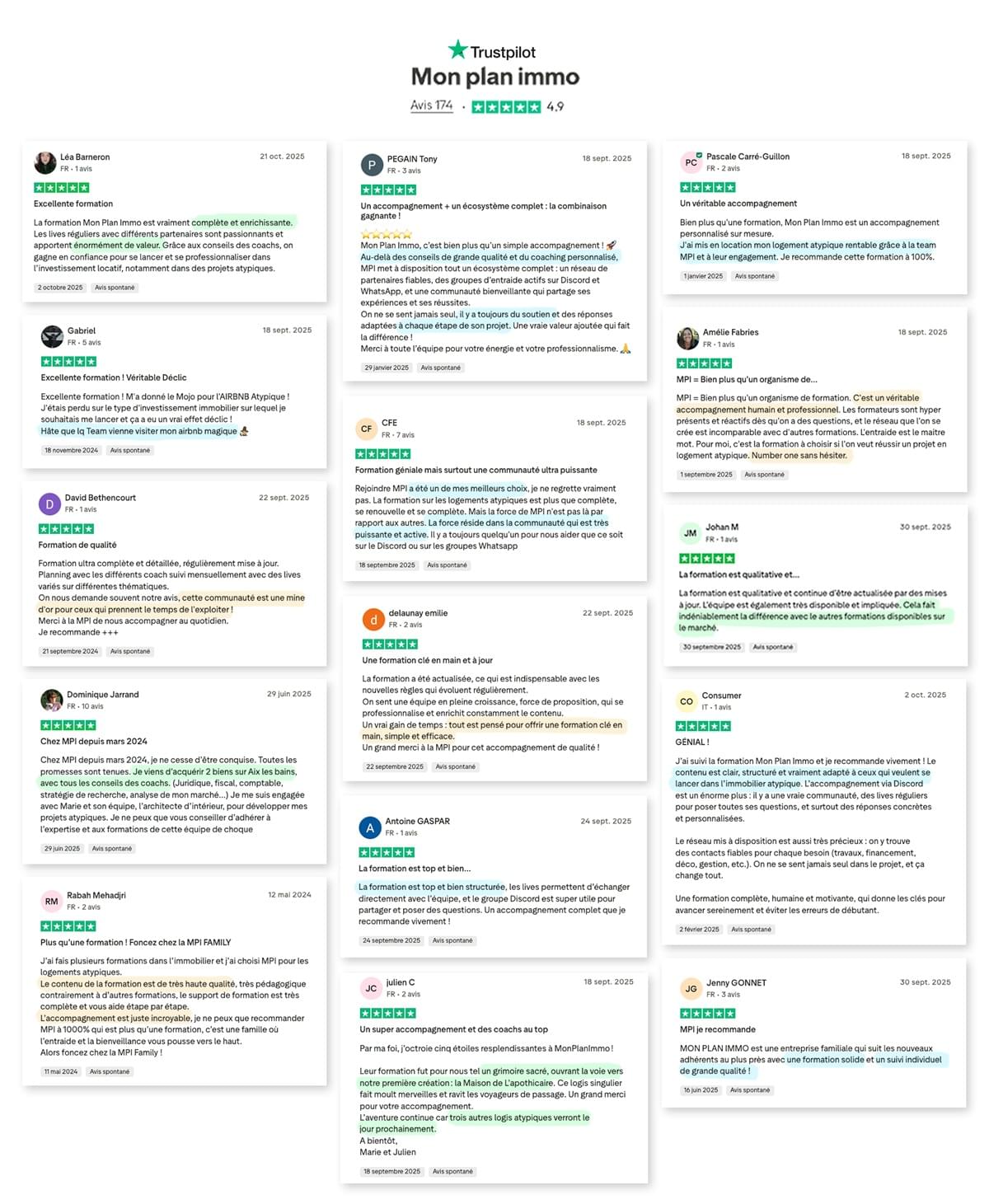 Trustpilot MonPlanImmo